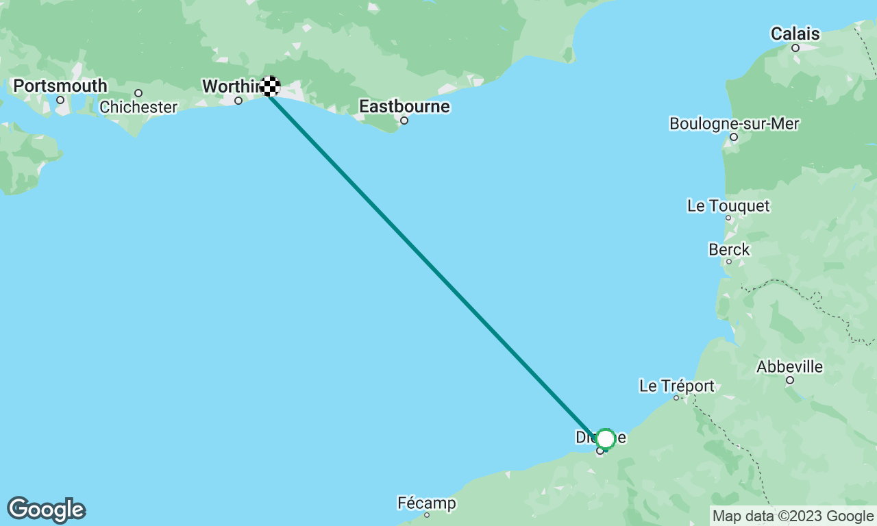Dieppe to Shoreham