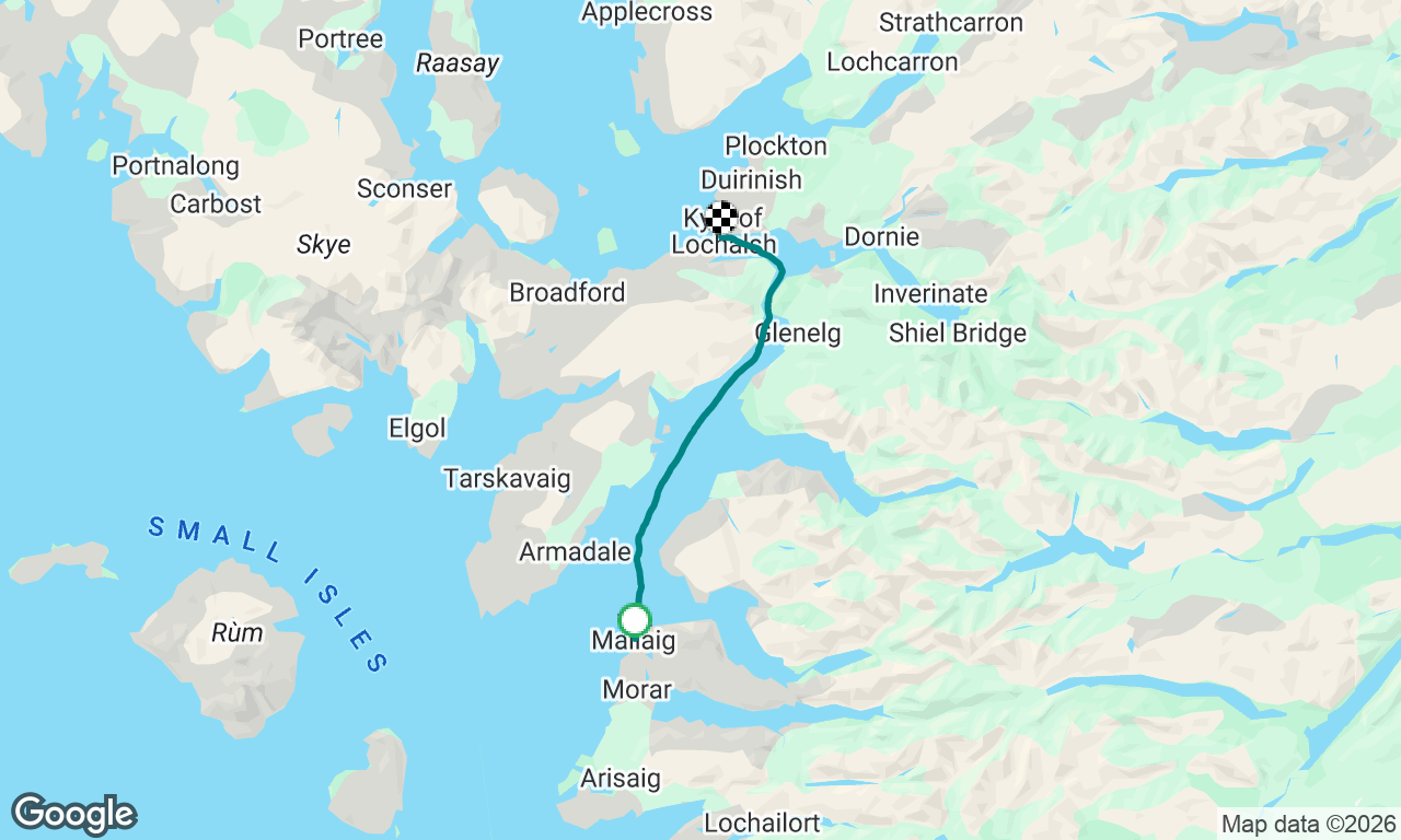 Voyage map