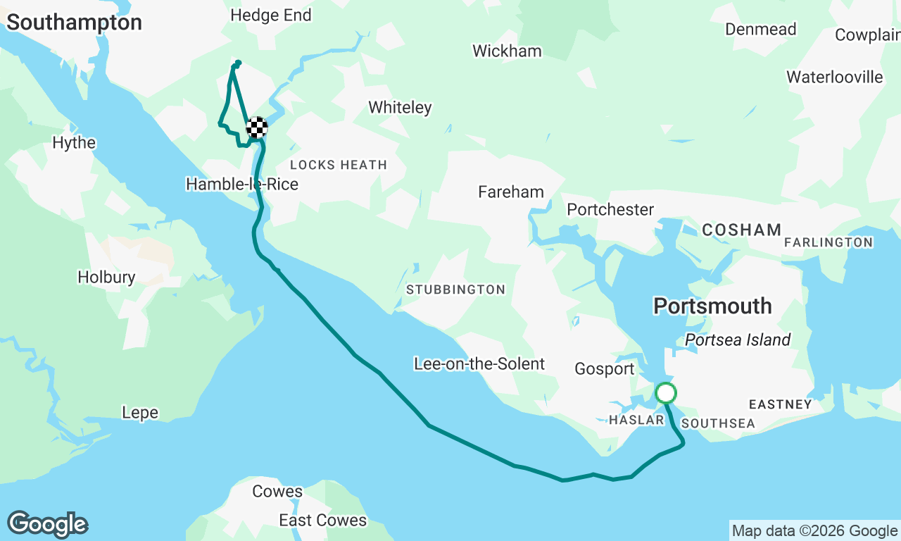 Return from re-step for inaugural voyage