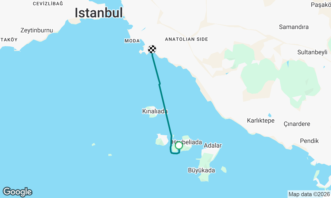 Voyage map
