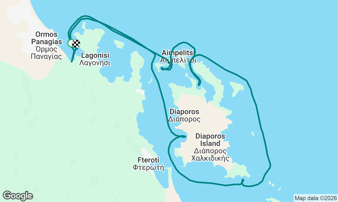 Voyage map