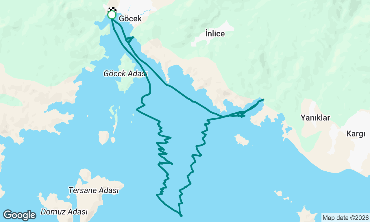 Voyage map