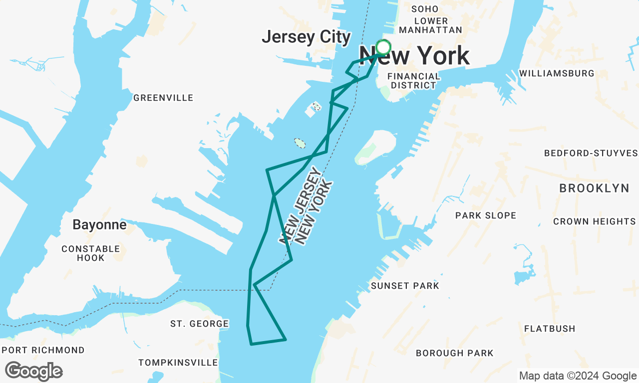 Cruise to (almost) Verrazano