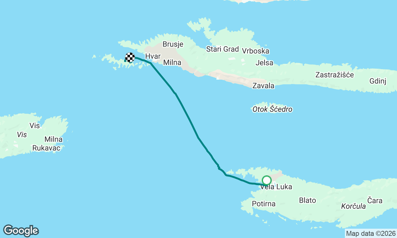 Voyage map