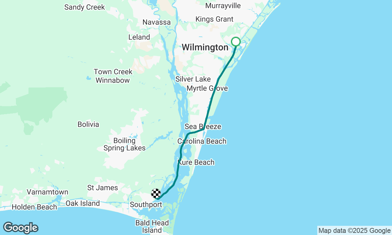 Cold trip to Cape Fear