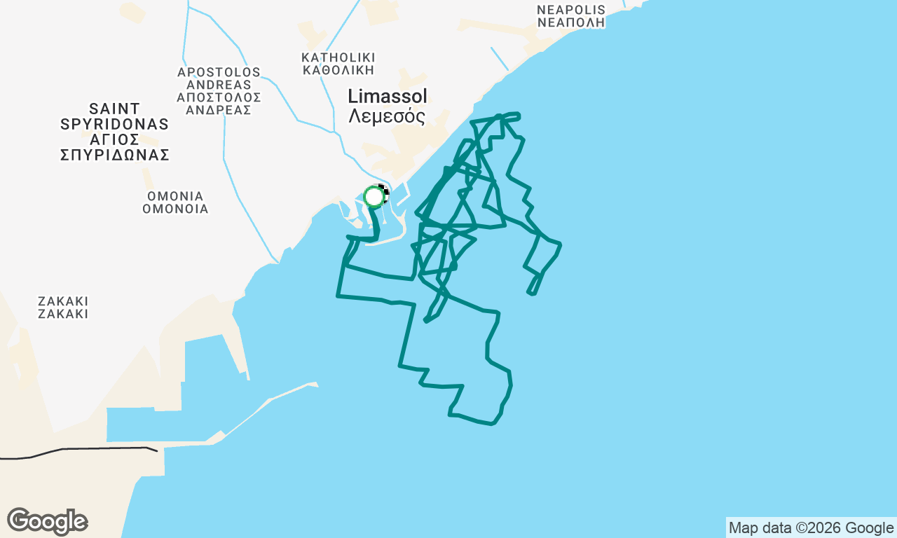 Voyage map