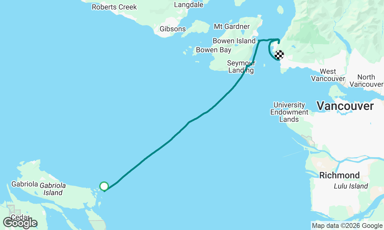 Voyage map