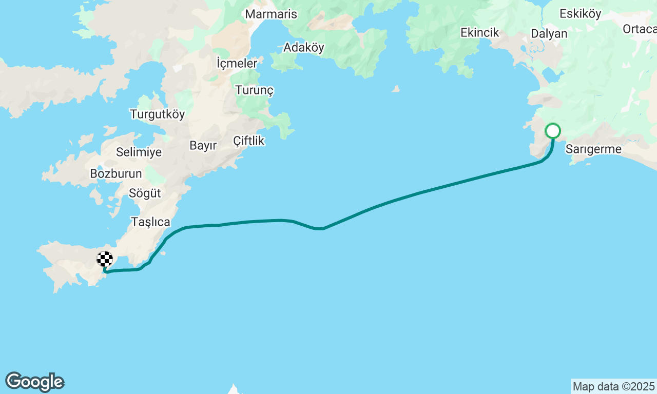 Voyage map