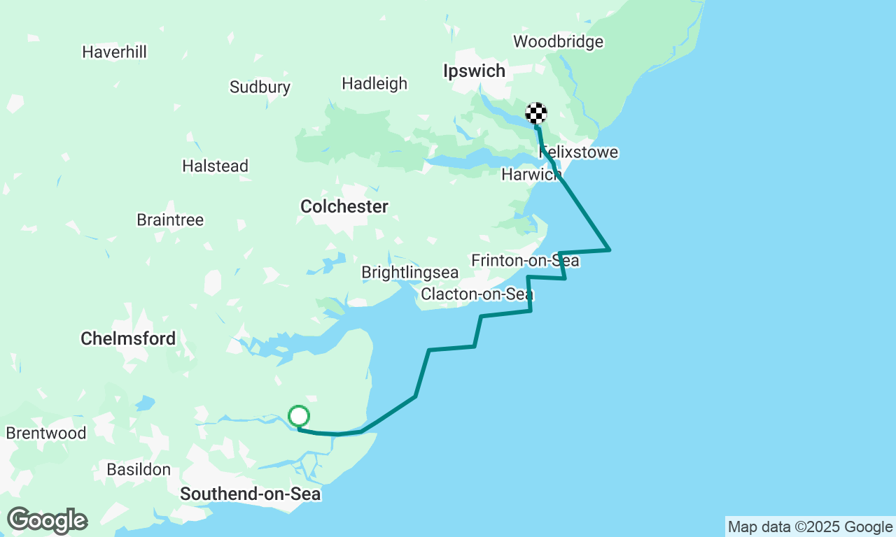 Burnham on crouch to levington