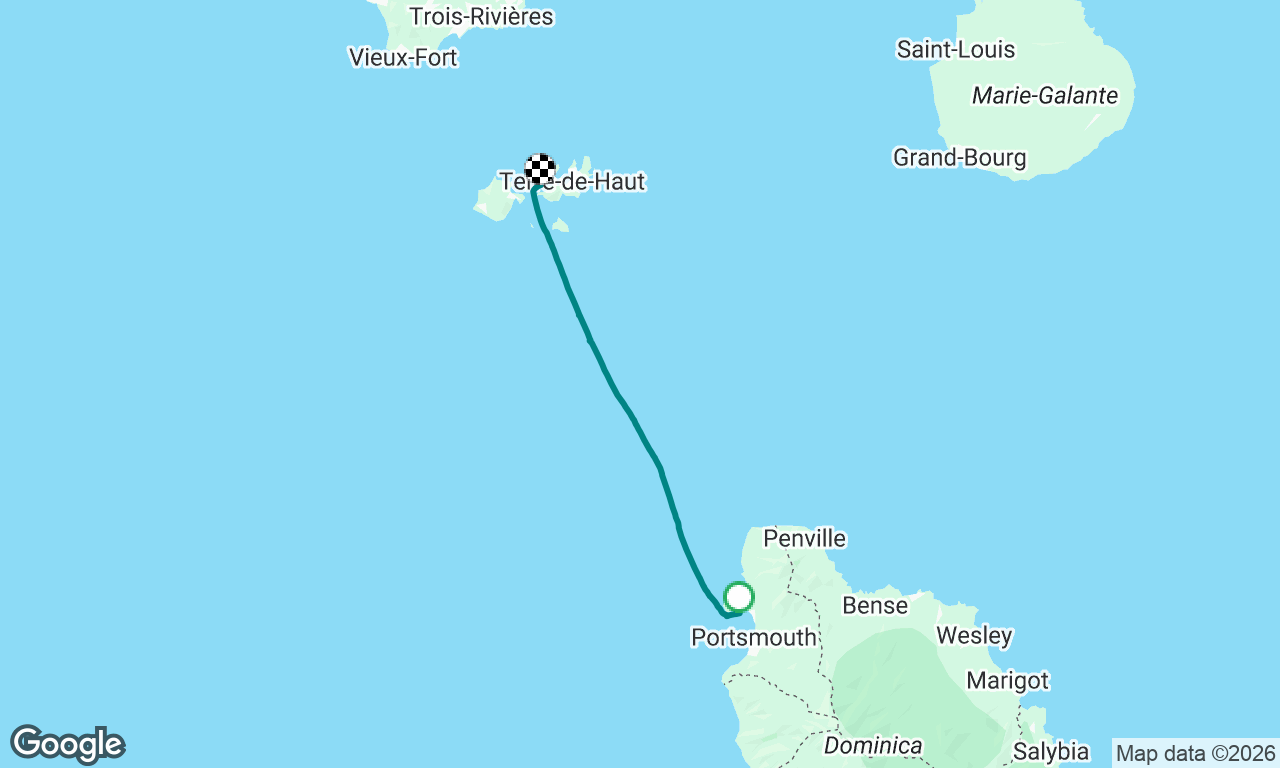 Voyage map