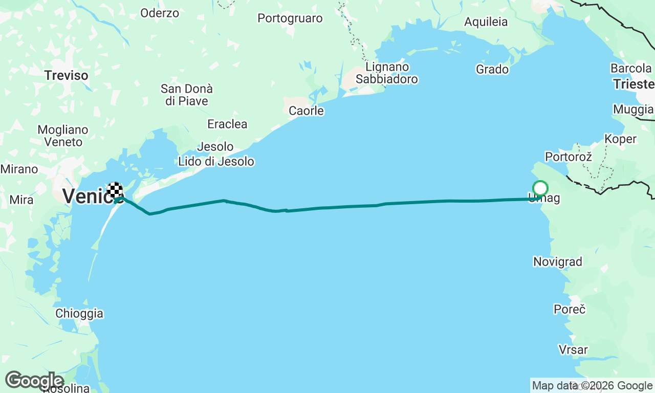 Voyage map