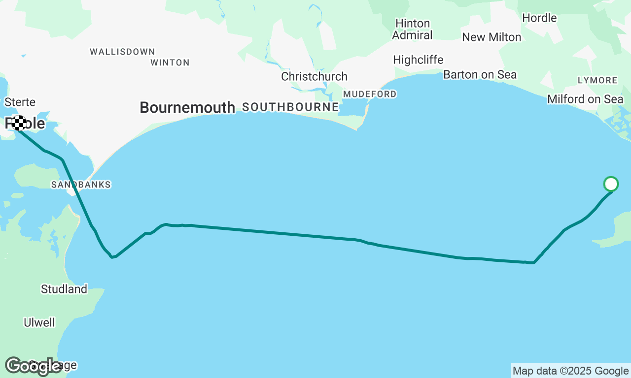 Totland to Poole Quay
SOYC day 1 of 2
