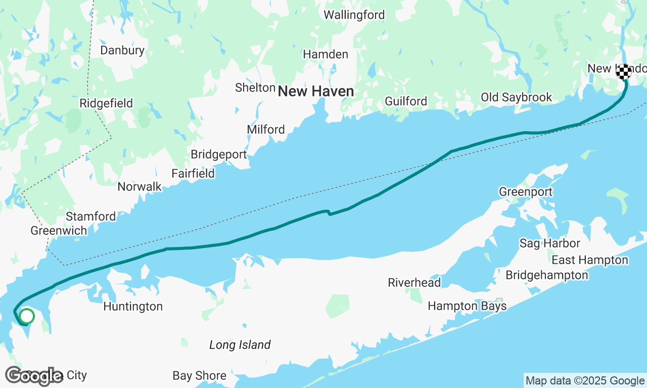 Port Washington to New London 
