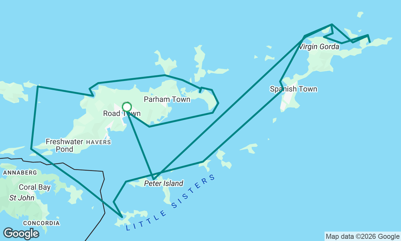 Voyage map