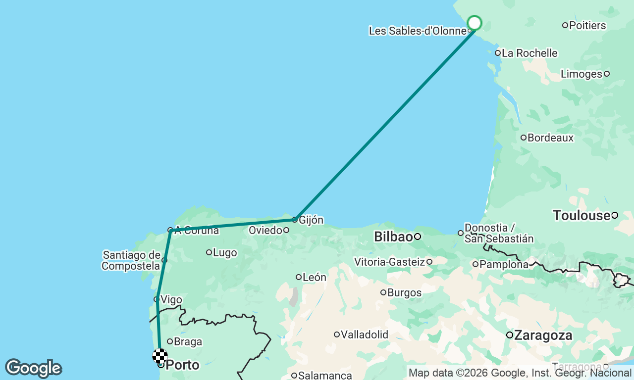 Les Sables d'Olonne / Porto