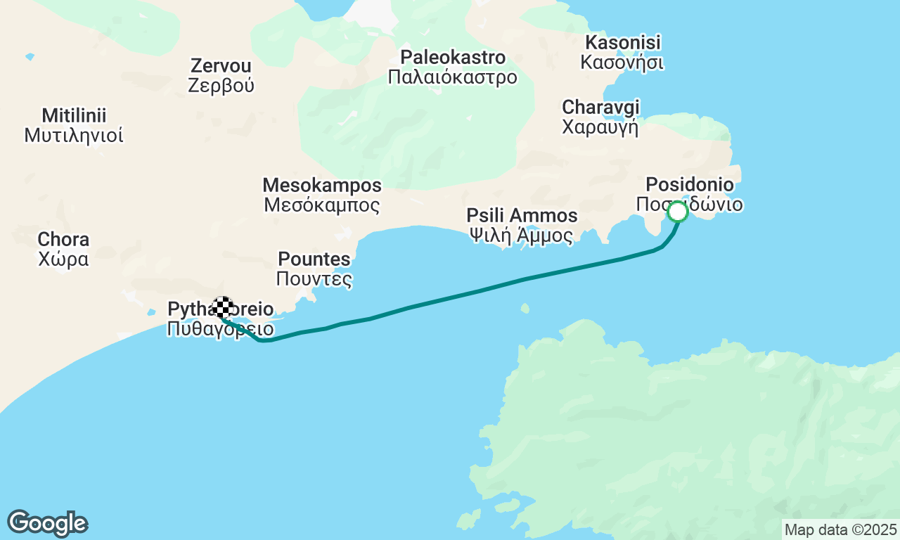 Posidonio to Pythagoreio