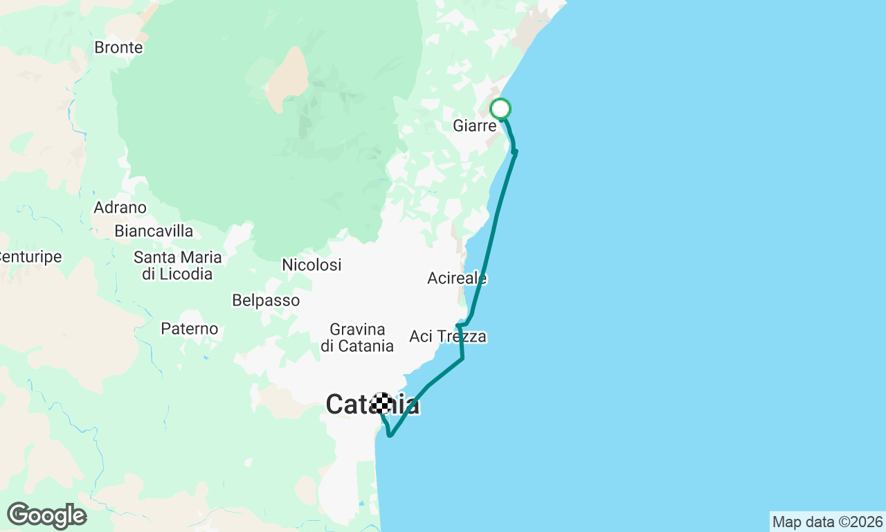 To Catania