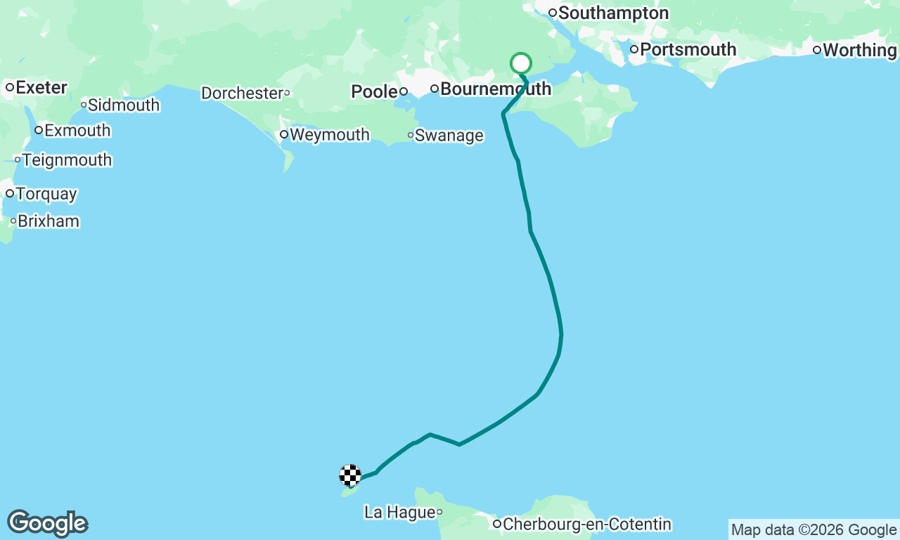Lymington to Alderney