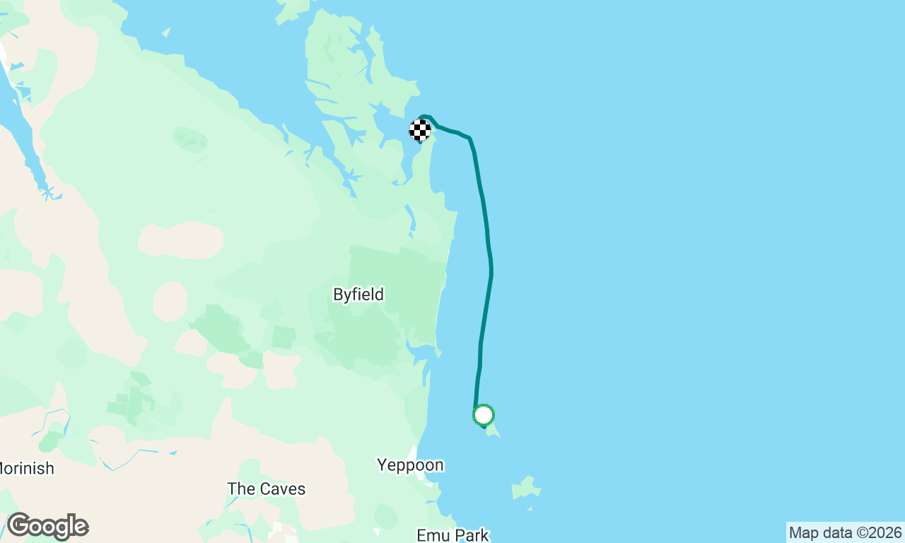 Tue 8 Sep 26
Nth Keppel Is to Pt Clinton