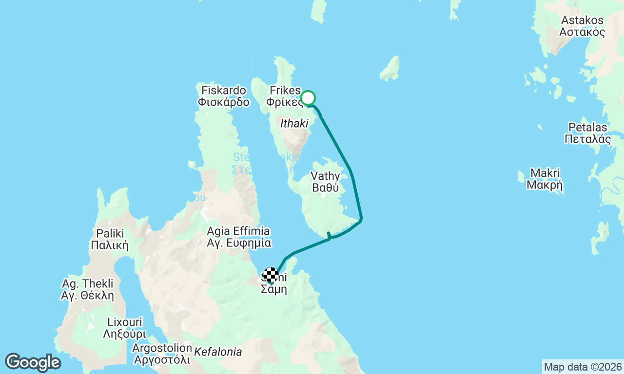 Voyage map