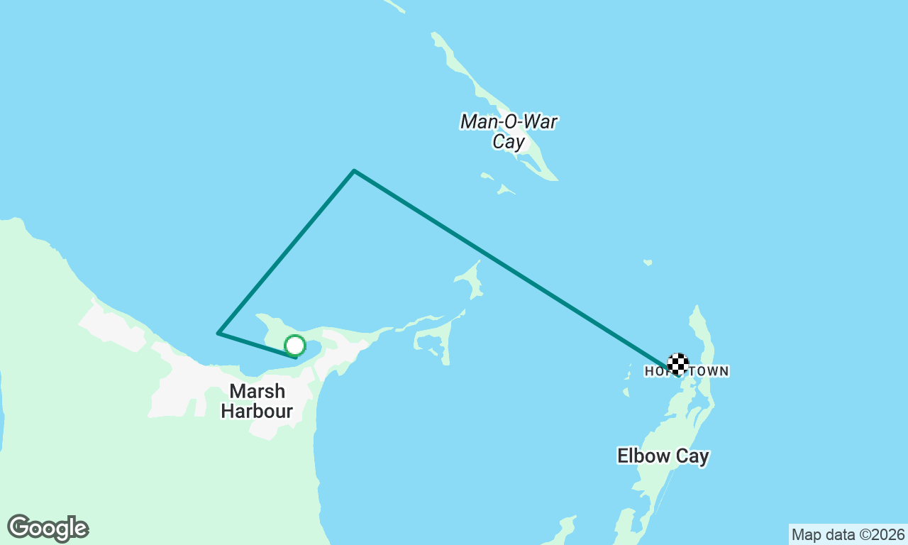 Marsh Harbour to Hope Town
