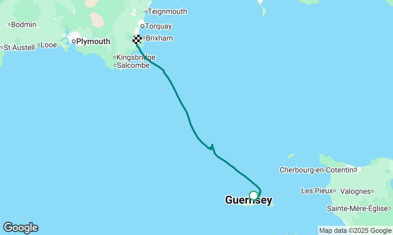 Guernsey to Dartmouth
