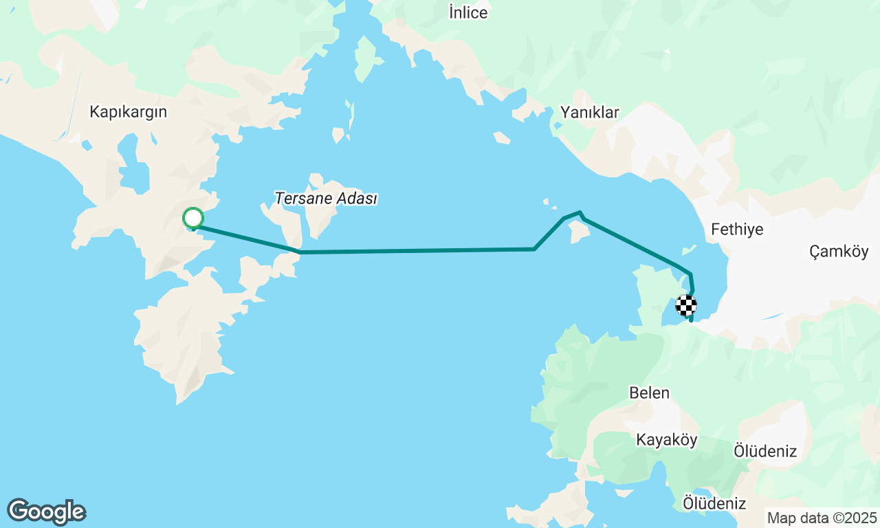 Voyage map