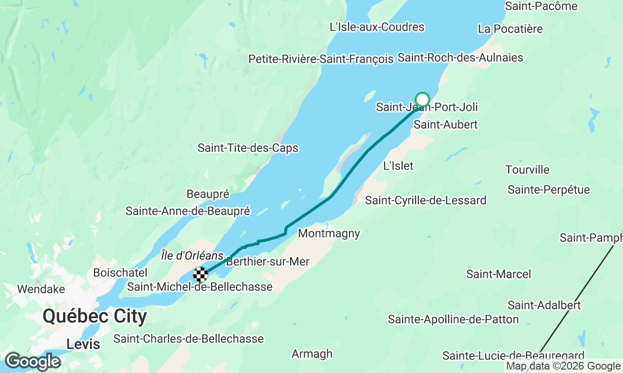 Voyage map
