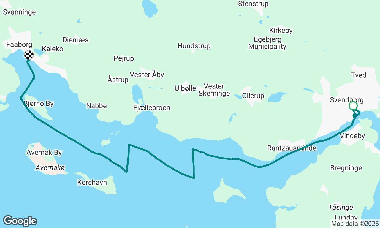 Voyage map