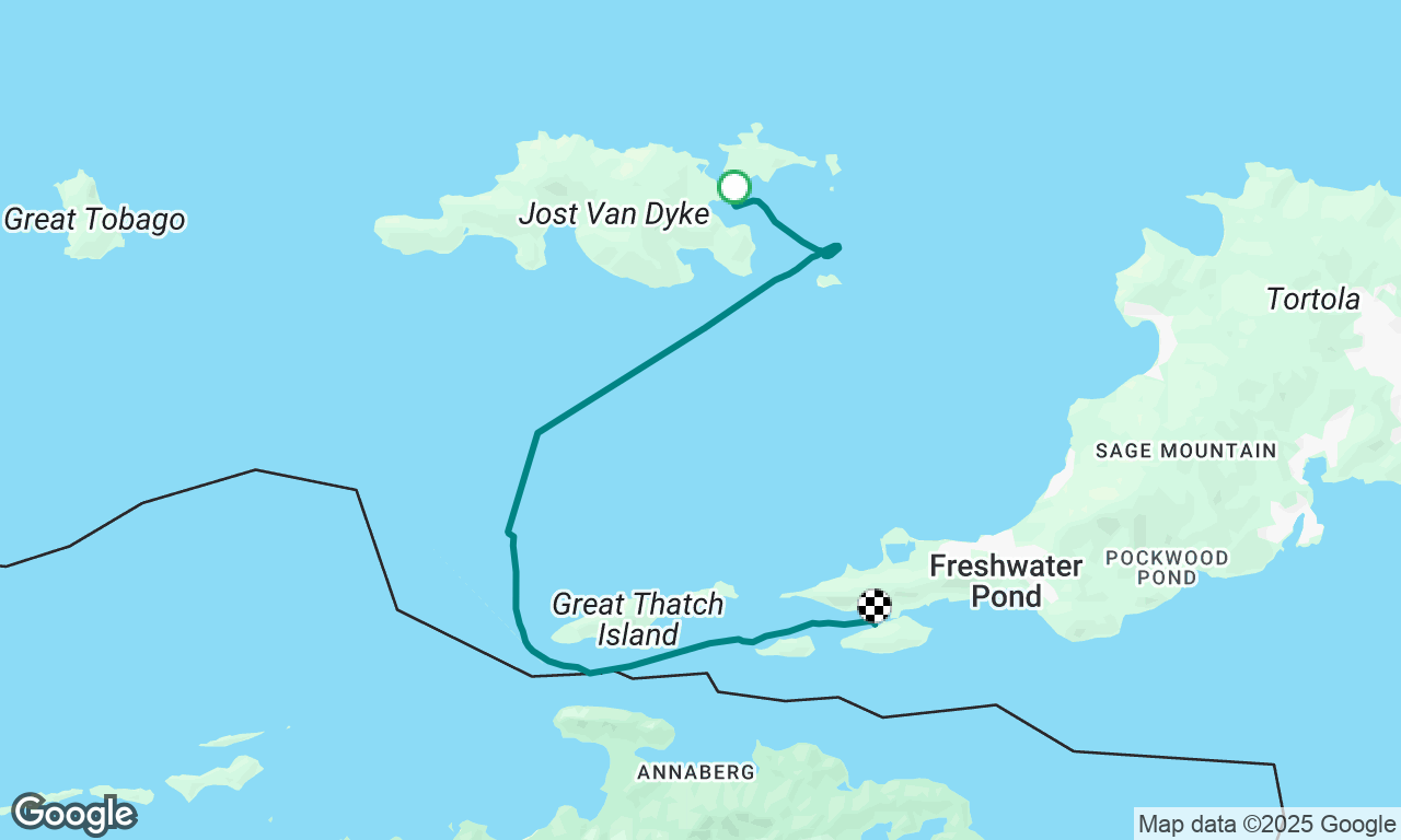 Diamond Cay, Jost Van Dyke to Sopers Hole, Tortola