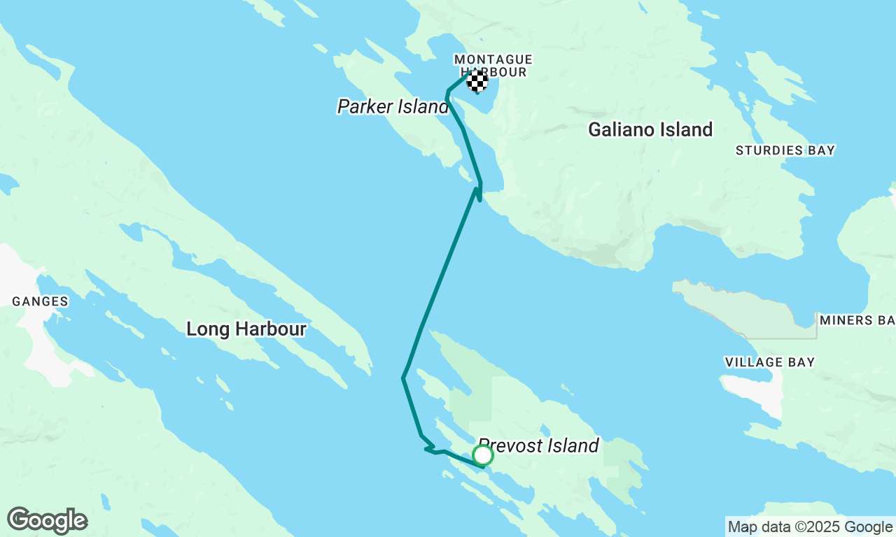 Annette Inlet to Montague Harbour 