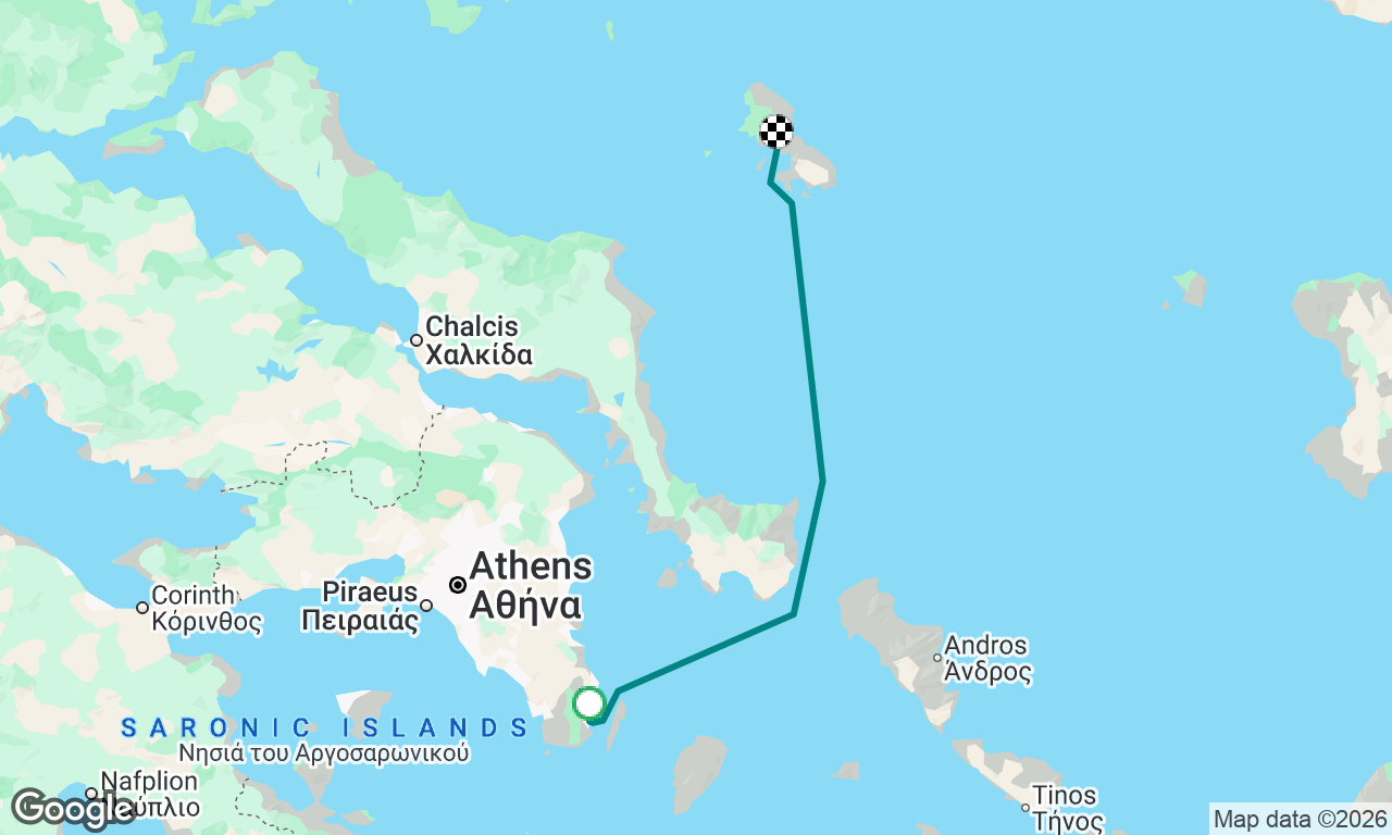 Voyage map