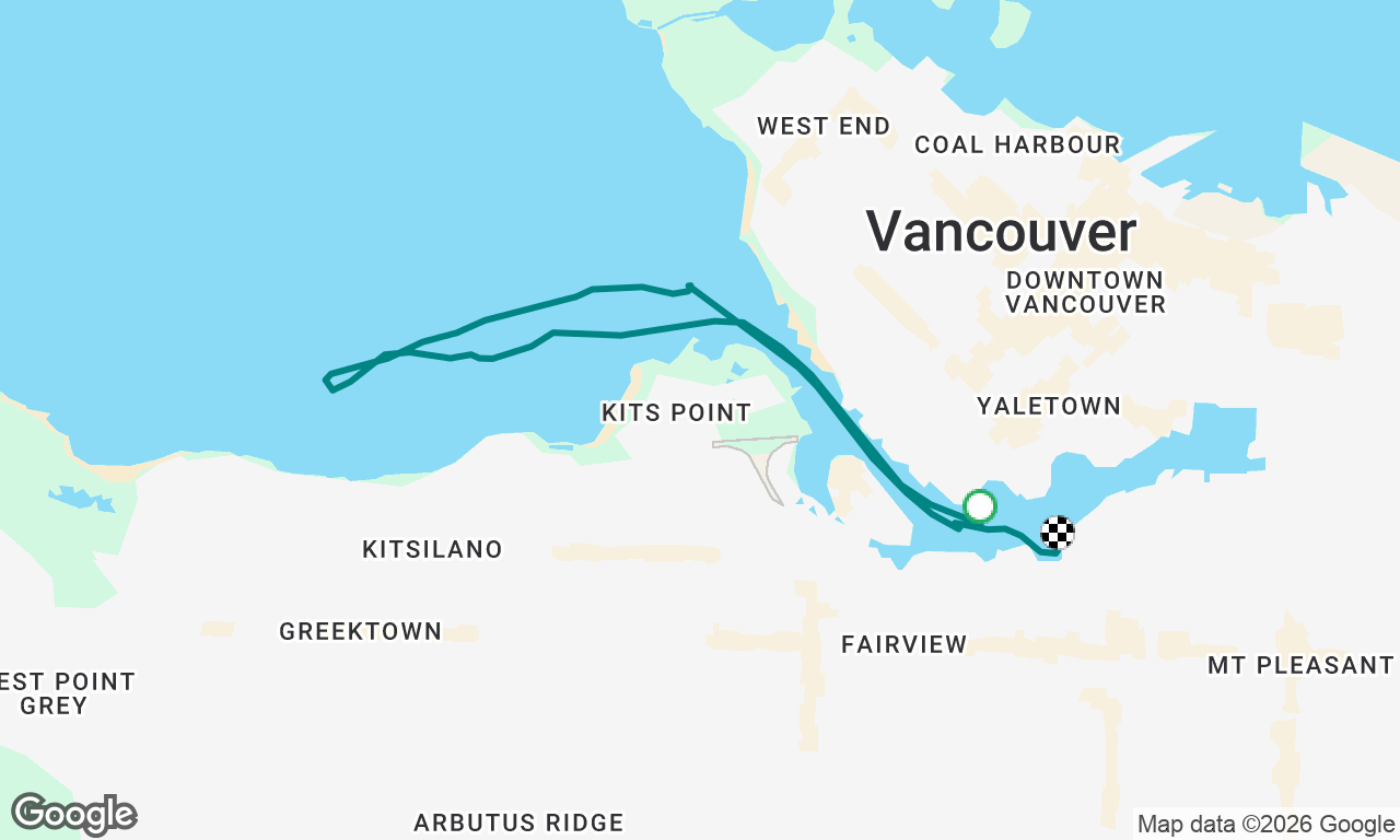 Voyage map