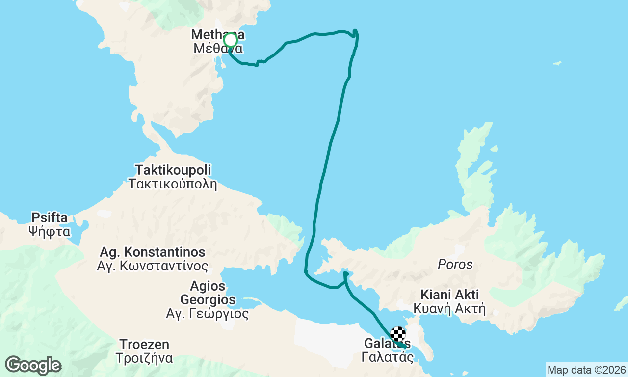 Voyage map