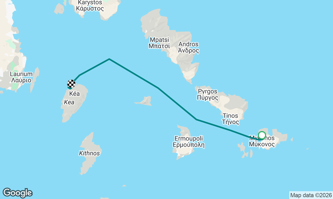 Mykonos to Korissia