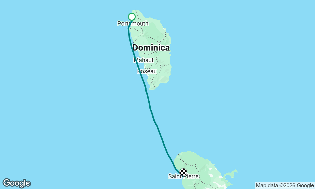 Portsmouth to St Pierre