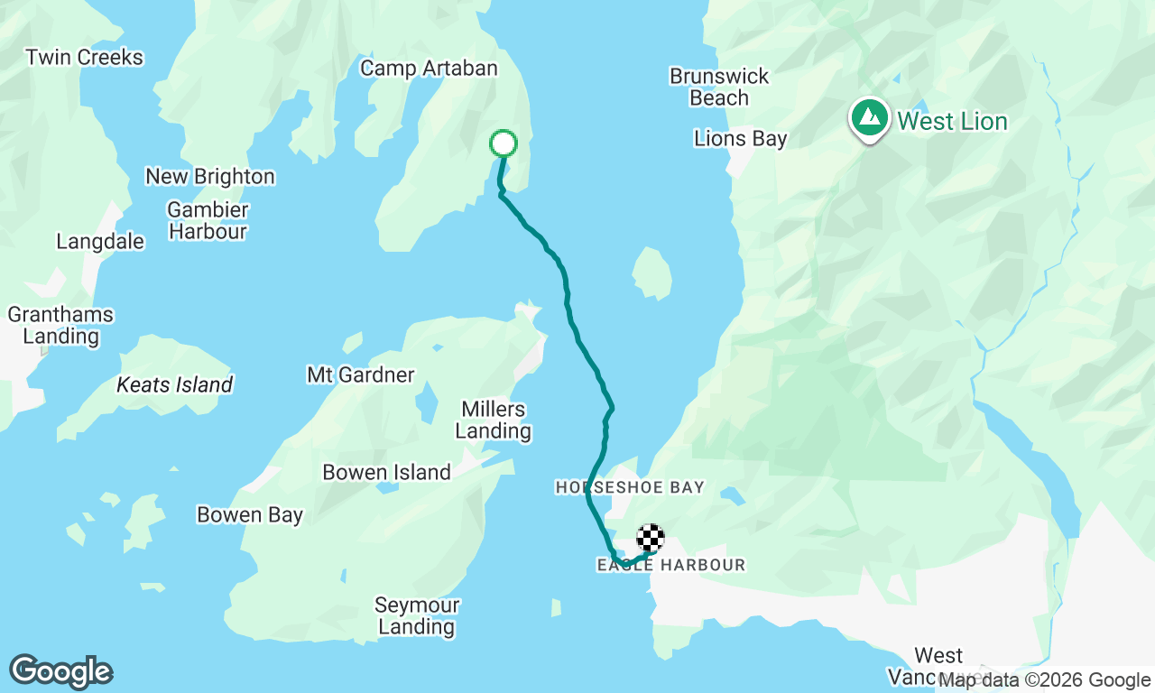 Voyage map