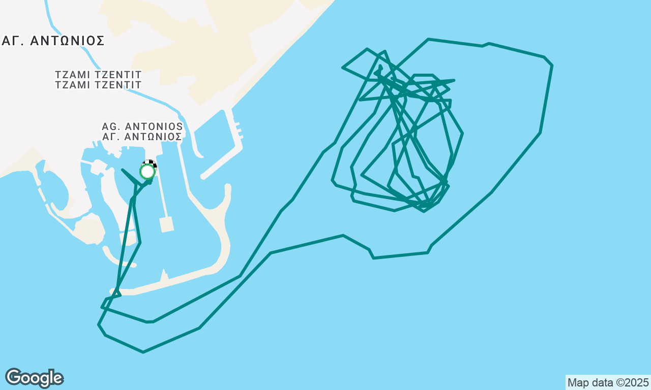Voyage map