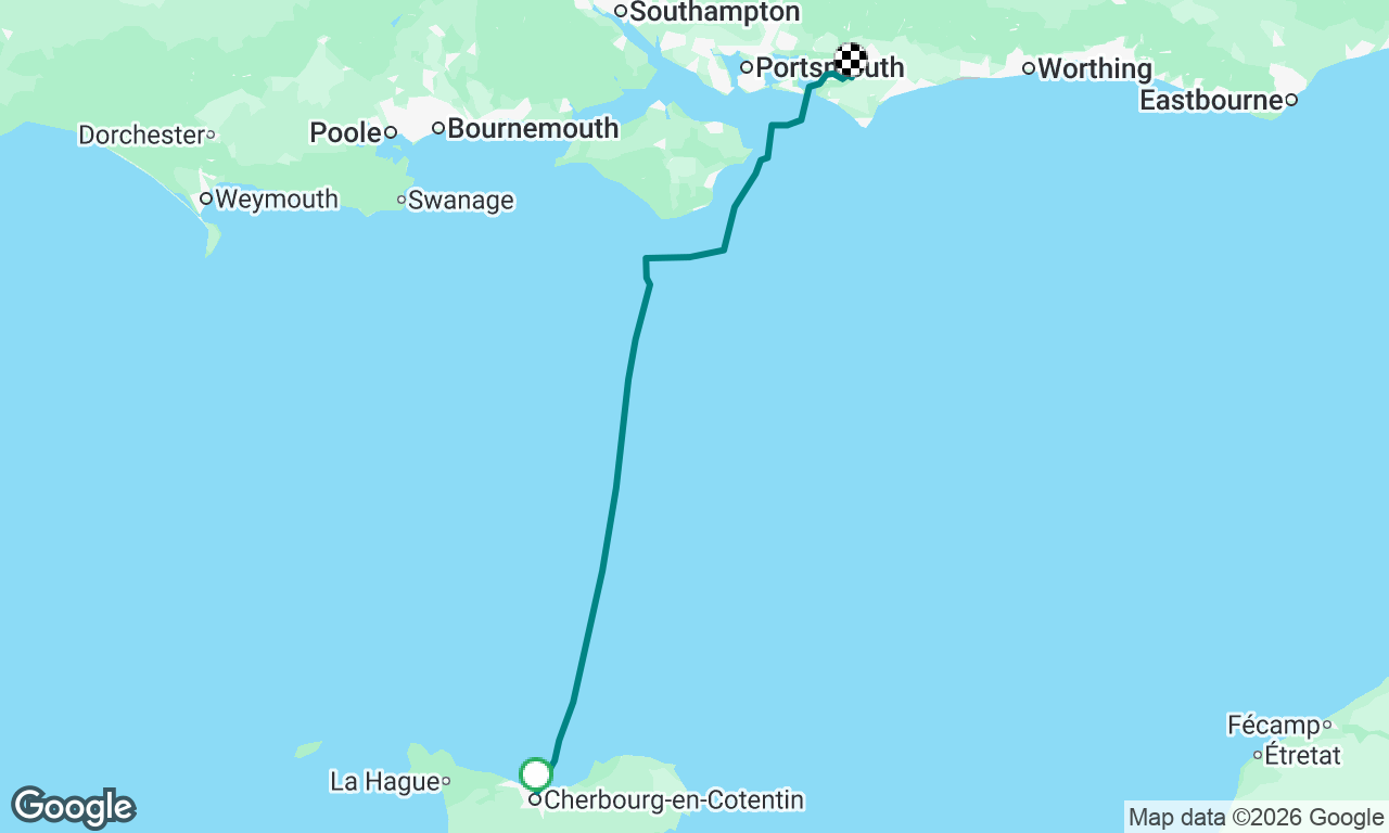 Cherbourg to Chichester

