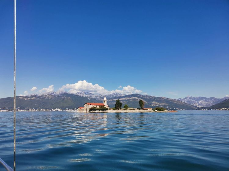 Voyage photo from Island anchorage back to marina