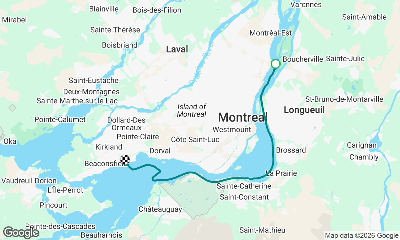Old Port Montreal to PCYC