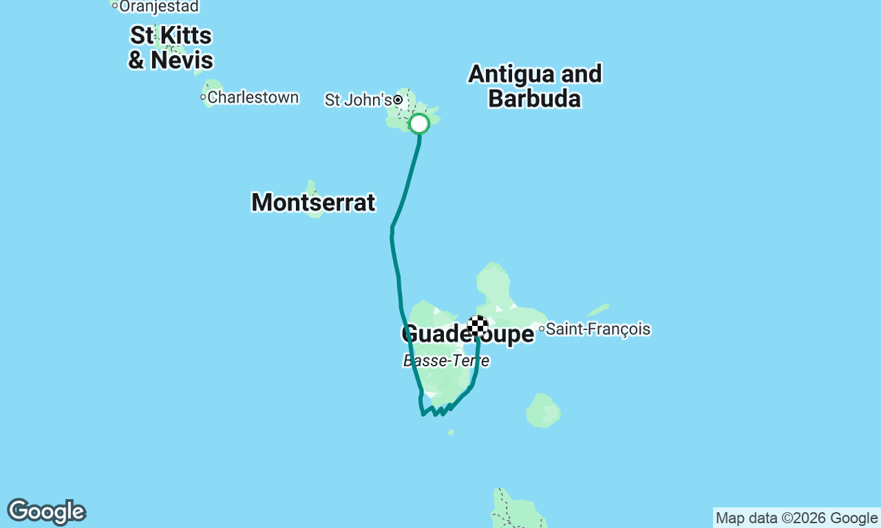 retour antigua racing cup