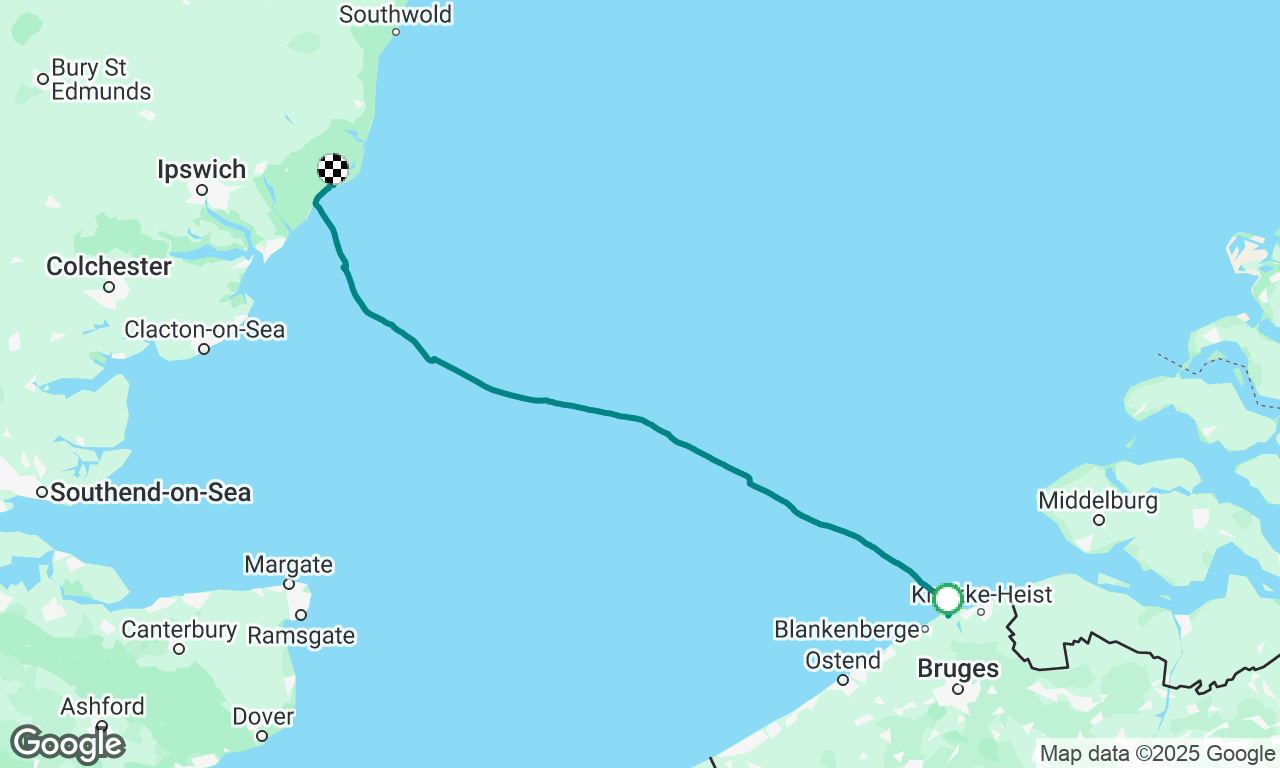 Zeebrugge to home