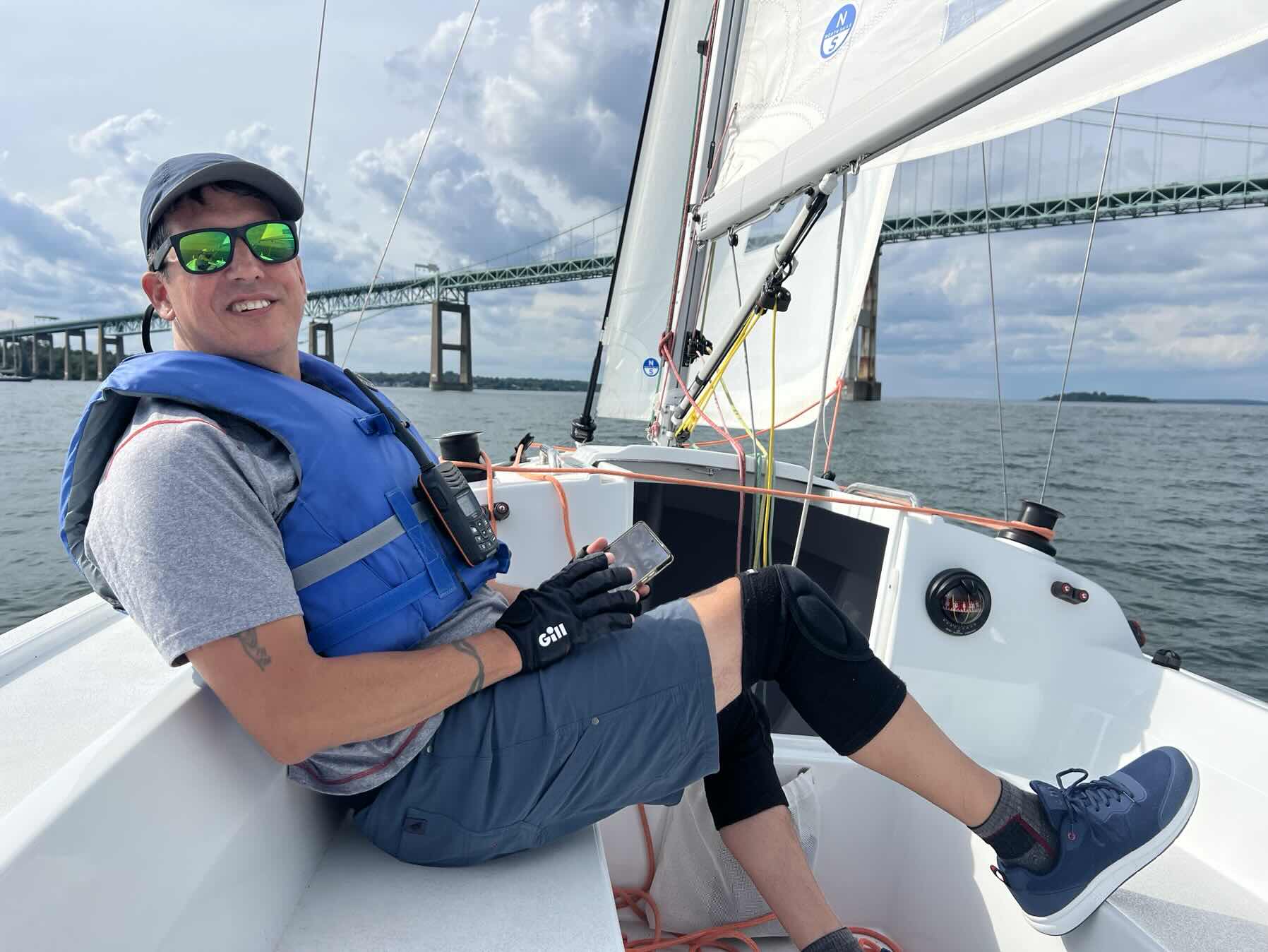 Easy sailing and practice with Steve _267D67C3-2290-4182-B8E5-6FDAECE2FDA2