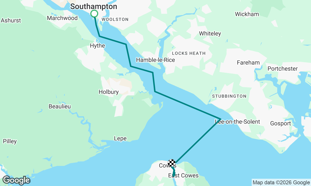 Town Quay to Anchor