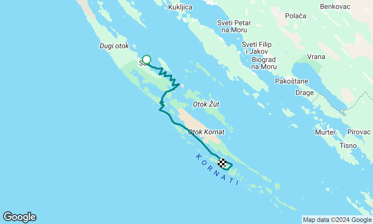 Voyage map