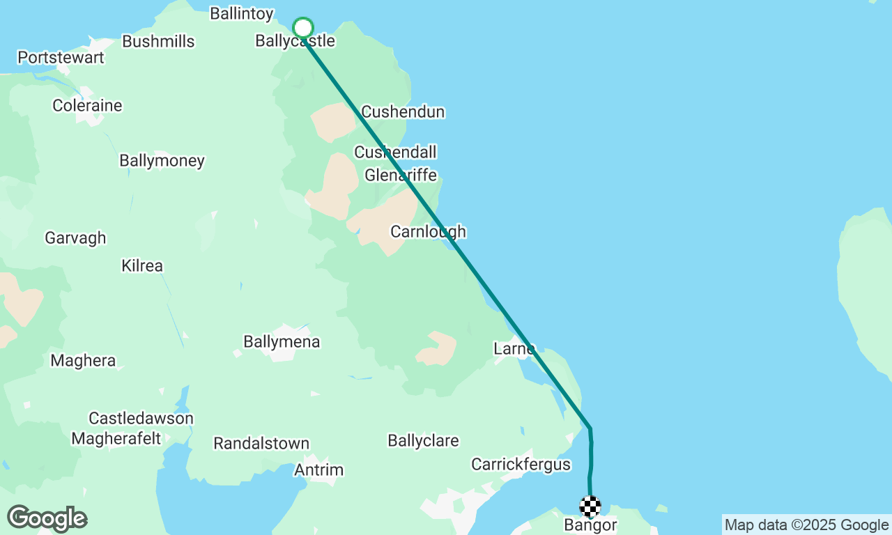 Ballycastle to Bangor
