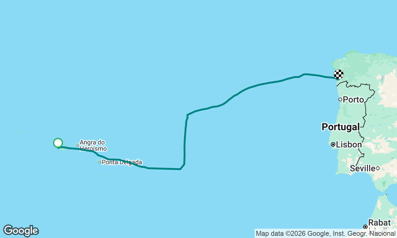 Azores to Vigo