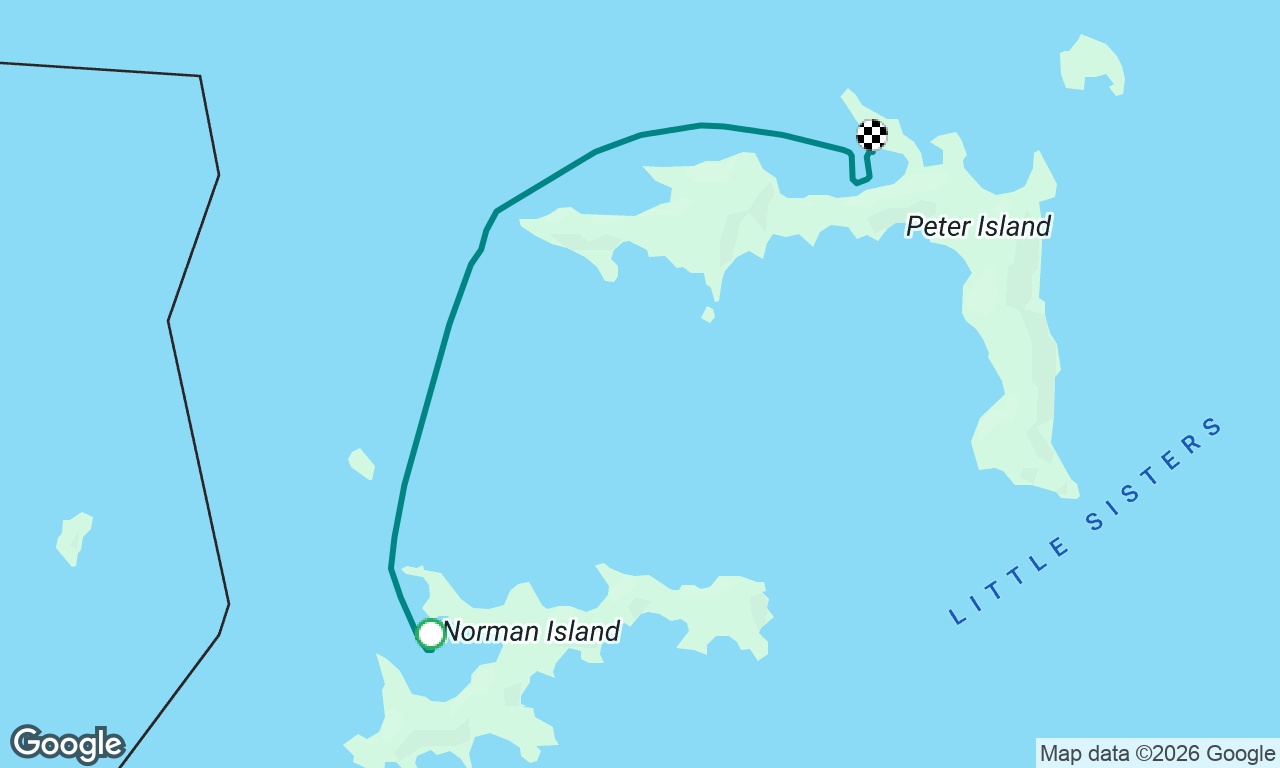Norman Island to Great Harbour, Peter Island