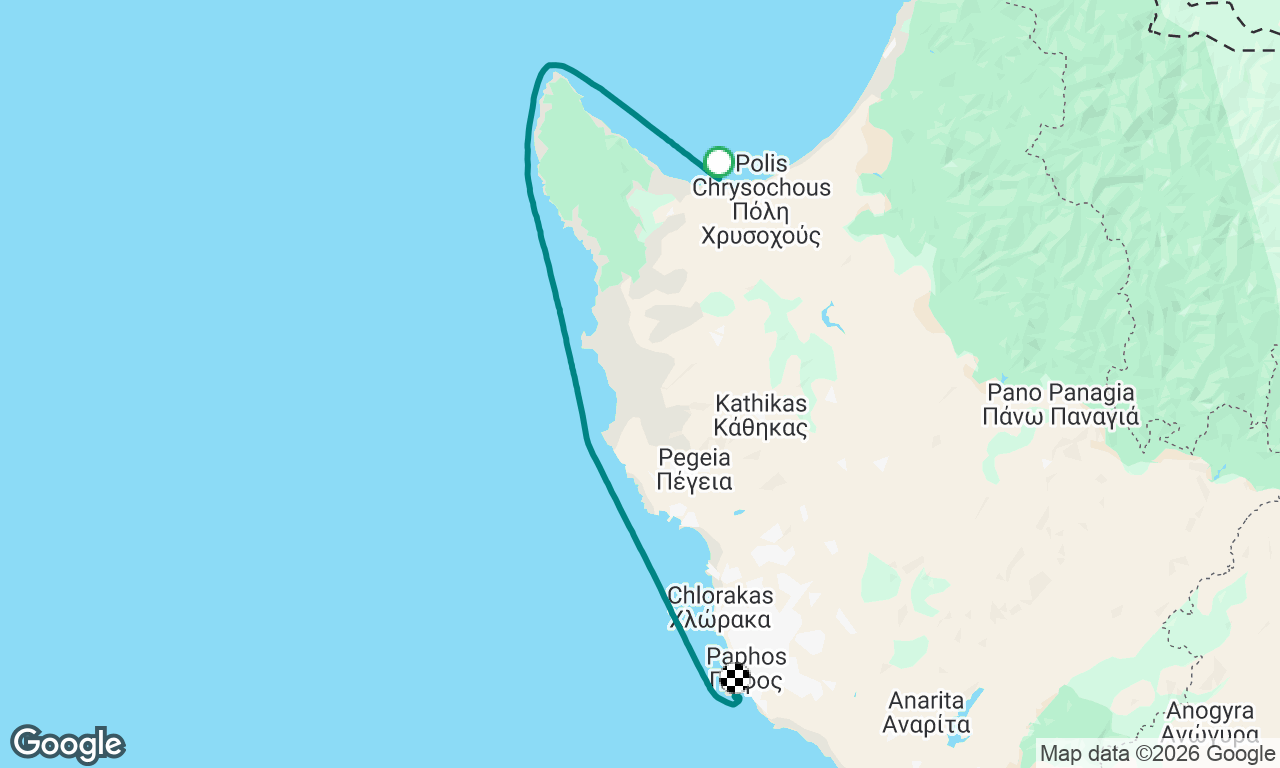 Voyage map
